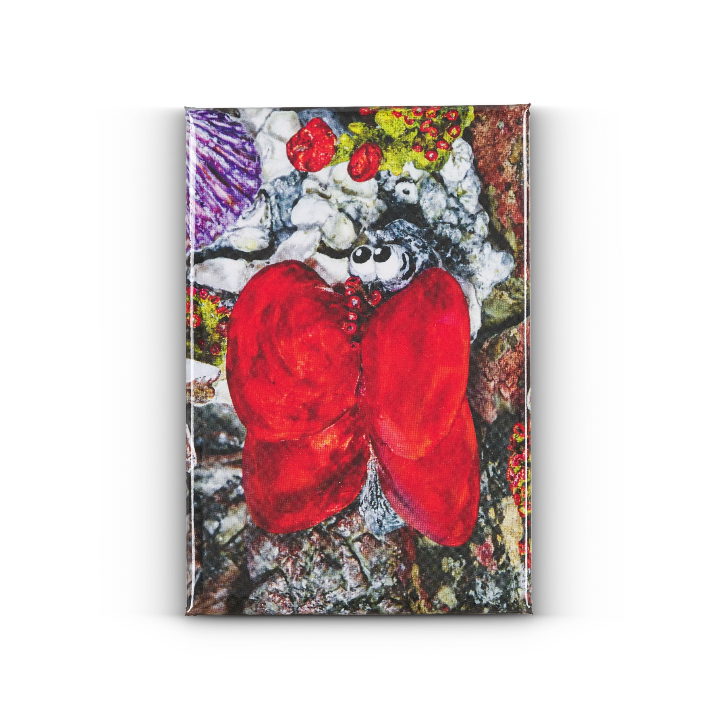 Μαγνητάκι Οικουμενική Συνύπαρξη Κόκκινο